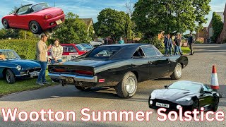 Annual Wootten Summer Solstice Classic Car Bike And Supercar Show  UK Concours Car Collection [upl. by Odlonyer]