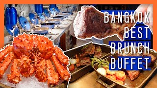 Best Brunch Buffet in Bangkok   Hilton Millennium Sunday Brunch [upl. by Alodi]