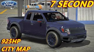 FORD RAPTOR F150 925HP CITY MAP  CAR PARKING MULTIPLAYER NEW UPDATE 2023 [upl. by Mata]