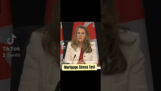 Update on Mortgage Stress Test Canada realestate news [upl. by Elohcim]