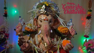 Ganpati Cinematic Video 2024  Ganesh Chaturthi 2024  Home Decoration  Roshan Kumbhare [upl. by Hallerson95]