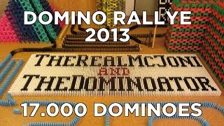 Domino Rallye 2013  17000 Dominoes [upl. by Thant]