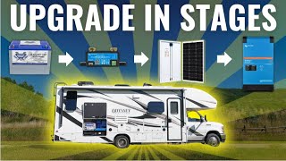 Upgrading an RV Electrical System in Stages to Save  upfront [upl. by Calvo290]