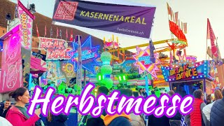 HERBSTMESSE 2024  KASERNENAREAL HERBSTMESSE BASLER HERBSTMESSE [upl. by Atrahc]