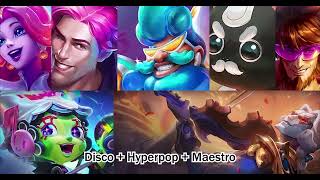 TFT Set 10 Remix Rumble  Chaotic Party  Disco  Hyperpop  Maestro  Fanmade Soundtrack [upl. by Joaquin]