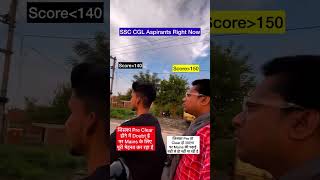 SSC CGL 2024 Pre Score Vs Mains Ki preparation  Life of a SSC Aspirant shorts viralvideo [upl. by Lertnom]