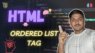 Mastering HTML Ordered List Complete Guide for Beginners  Cyber Tech Creations [upl. by Padegs]