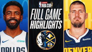 MAVERICKS at NUGGETS  EMIRATES NBA CUP 🏆  FULL GAME HIGHLIGHTS  November 22 2024 [upl. by Rehposirhc]