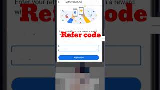 Google pay refer code kaise dale 2024  Google pay me referral code kaise use kare gpay [upl. by Llessur]