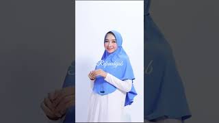 Model Hijab Bahan Crinkle hijab fypシ゚viral shortvideo shorts subscribe [upl. by Skill]