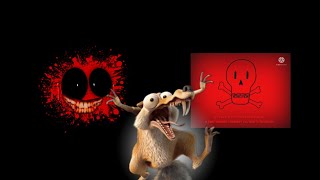 Scrat Gets Heart Attack By Noedolekcin And Cartoon krowteN Skull MP3 [upl. by Aslin181]