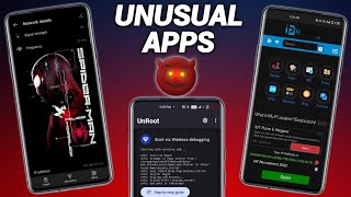 11 Unusual KHATARNAK Android Apps amp Hidden Hacks That are INSANE 👹  Best Android App November 2023 [upl. by Atekram149]