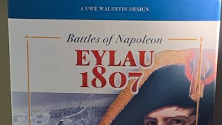 Eylau 1807 by Sound of Drums 2023 Video 1 play through 0800 turn [upl. by Noyart933]