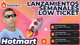 Como Generar mas de 2000 Dólares al Mes con Lanzamientos Semanales en Hotmart [upl. by Maryrose]