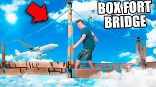 BOX FORT BRIDGE CHALLENGE 📦 [upl. by Kendra]