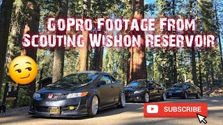 GoPro Footage Scouting Wishon Reservoir for The Rally October 19th Its a Go [upl. by Maxey914]