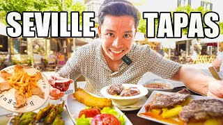 TOP 5 Tapa Bars In Seville Spain 🇪🇸 Full Food Guide [upl. by Buchheim]