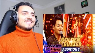 Melody Mendapatkan GOLDEN BUZZER Dari Reza Arap  Indonesias Got Talent 2023 Reaction [upl. by Negem]