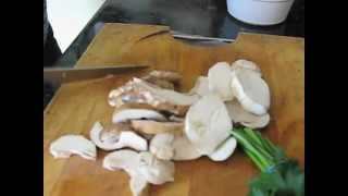 How to cook porcini mushrooms on toasted bruschetta [upl. by Shiri210]