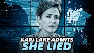 Kari Lake Admits She Lied About Official Who Is Suing Her For Defamation [upl. by Kalila]