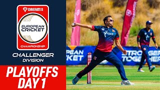 🔴 Dream11 ECC Challenger 2024  Playoffs Day 1  30 Sep 2024  Live European Cricket [upl. by Christis437]