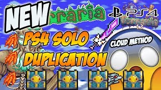 Terraria 13 Ps4 Duplication Glitch Terraria 13 Console Glitches  How to Back Up Your Saves [upl. by Renaxela]