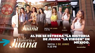 Estreno La Historia de Juana La Telenovela que Todos Hablarán 🚀📺quotLaHistoriaDeJuana telenovelas [upl. by Holbrook]