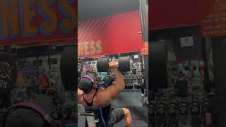 Seated shoulder presses 125 lb dumbbells [upl. by Swartz]