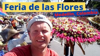 Feria de las Flores The Flowers Festival  Medellin Colombia [upl. by Iormina]