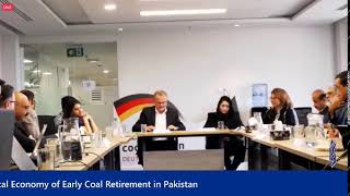 Policy Dialogue on Political Economy of Early Coal Retirement in Pakistan [upl. by Radmen302]