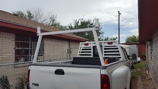 haciendo un rack para material para caja de camioneta [upl. by Ferneau]