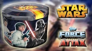 Star Wars Force Attax Movie Cards  Tin  Sammeldose  Opening  Unboxing [upl. by Bekki]