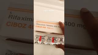 Ciboz 400mg Rifaximin  Tablet uses in Hindi mediinformer [upl. by Chickie]