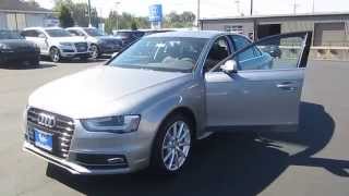 2015 Audi A4 Florett Silver Metallic  STOCK 110091  Walk around [upl. by Anaiv226]