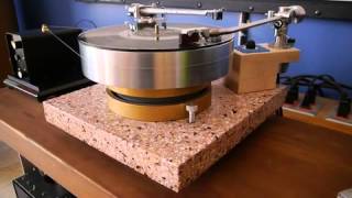 Platine Verdier with new Granito Base Reissue from Azzolina Audio [upl. by Alinna]