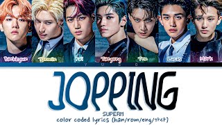 SUPERM JOPPING COLOR CODED LYRICS HANROMENG가사 [upl. by Elvina565]