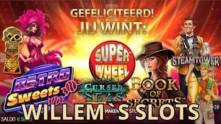 WILLEMS ZONDAG SLOTS 🎰ONLINE CASINO COMPILATIE  🤠🇳🇱 slots [upl. by Nomelif]