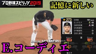 【プロスピ2020】元オリックスエリック・コーディエ再現 [upl. by Helmut]