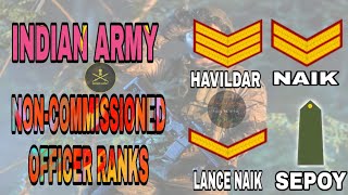 Indian Army NonCommissioned Officer Ranksmust watch sepoy lancenaik indianarmy faujikealfaj [upl. by Nabetse]