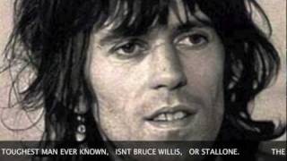 THE KEITH RICHARDS SONG  THE ROLLING STONES LEGEND FUNNY [upl. by Nerrol]