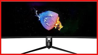 MSI Optix MAG342CQR 1500R Curvature 219 Aspect Ratio Narrow Bezel 1ms 3440 x 1440 UWQHD 144Hz [upl. by Emearg655]