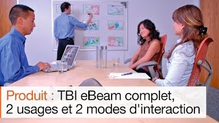 Comment utiliser le tableau blanc interactif TBI eBeam Complet avec des vraix feutres [upl. by Annaegroeg38]