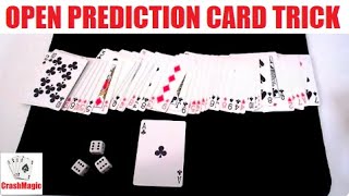 Open Prediction Card Trick Performance [upl. by Vastah]