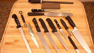 Equipment Review Inexpensive Chefs Knives [upl. by Ema422]