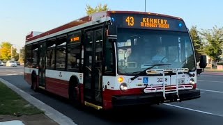 TTC Line 3 replacement buses and 43 Kennedy 9152024 [upl. by Ahsiuqel]