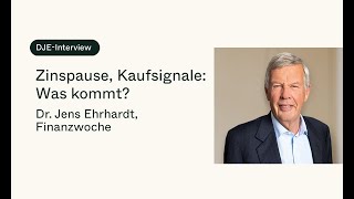 Dr Jens Ehrhardt über Zinspause Kaufsignale und Marktausblick 2024 [upl. by Innek538]