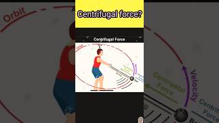 Centripetal And Centrifugal Force shorts physics [upl. by Euginimod]