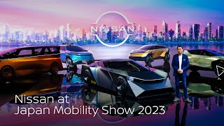 Japan Mobility Show 2023  Nissan press conference [upl. by Ketchum]