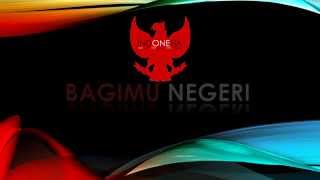 Bagimu Negeri  with lyrics [upl. by Ennayar]