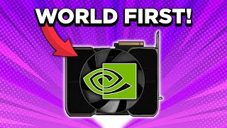 New World’s FIRST Nvidia GPU [upl. by Ayotnom571]